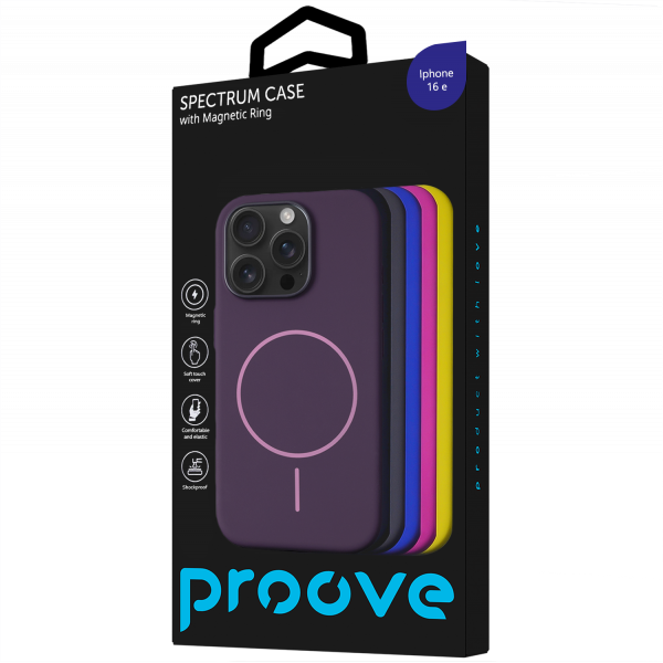 Proove Spectrum Case with Magnetic Ring iPhone 16e - Photo 2
